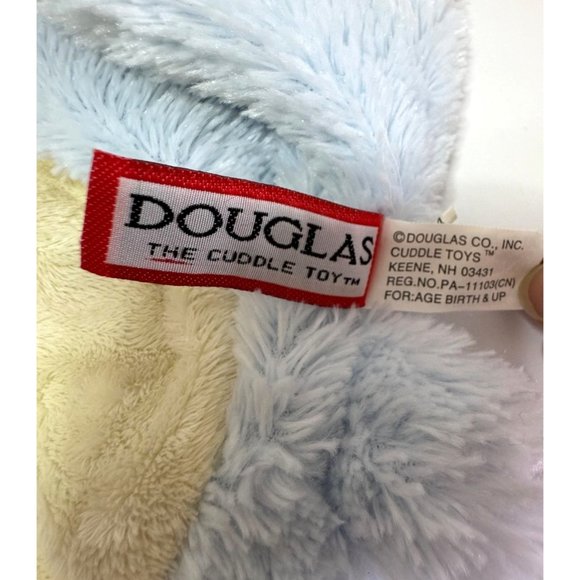 Douglas Baby Lovey Security Blanket Blue bear Sshlumpies 22" - Picture 7 of 7
